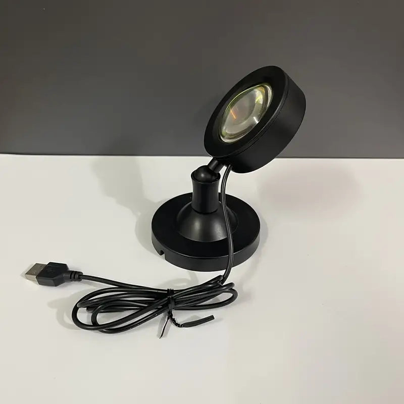 Somnii Sunset · Lámpara Proyector de Atardecer 360°