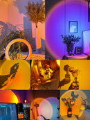Lámpara Sunset Somnii en distintas habitaciones y ambientes reales